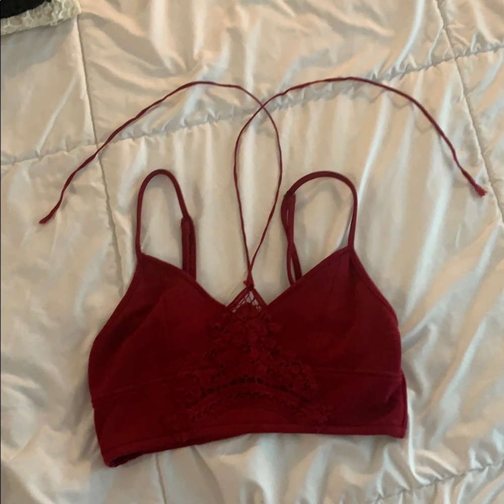 Detailed crop top